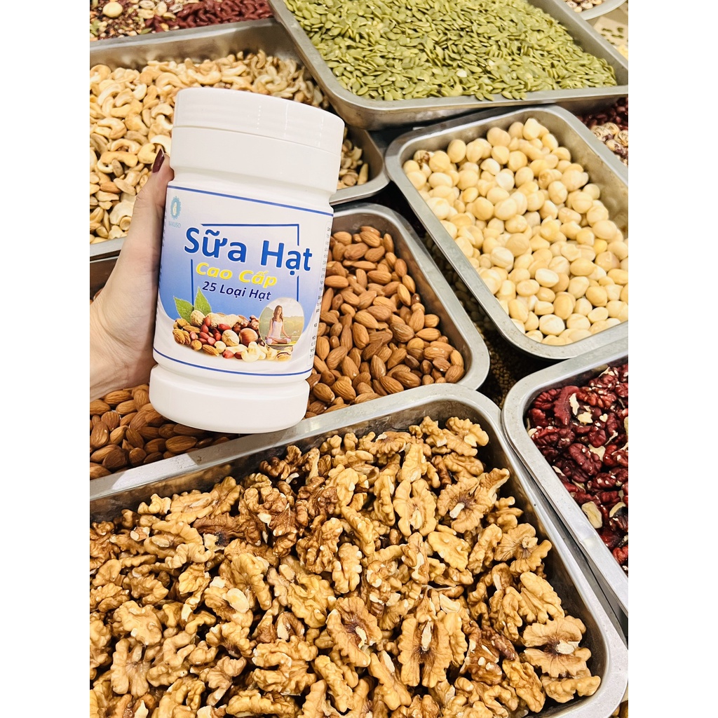 1KG Sữa hạt dinh dưỡng 25 loại hạt cao cấp NAKUSO