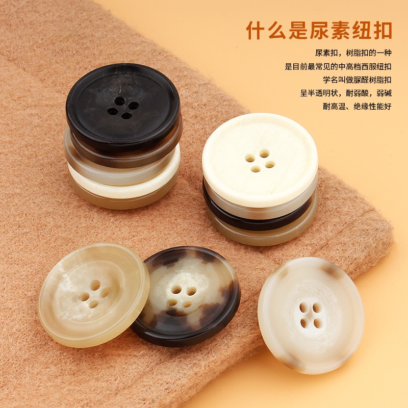 Khuy Áo Khoác Len Chống Gió Trang Trí Mắt To Bằng Resin Cài Khuy Áo Cao Cấp