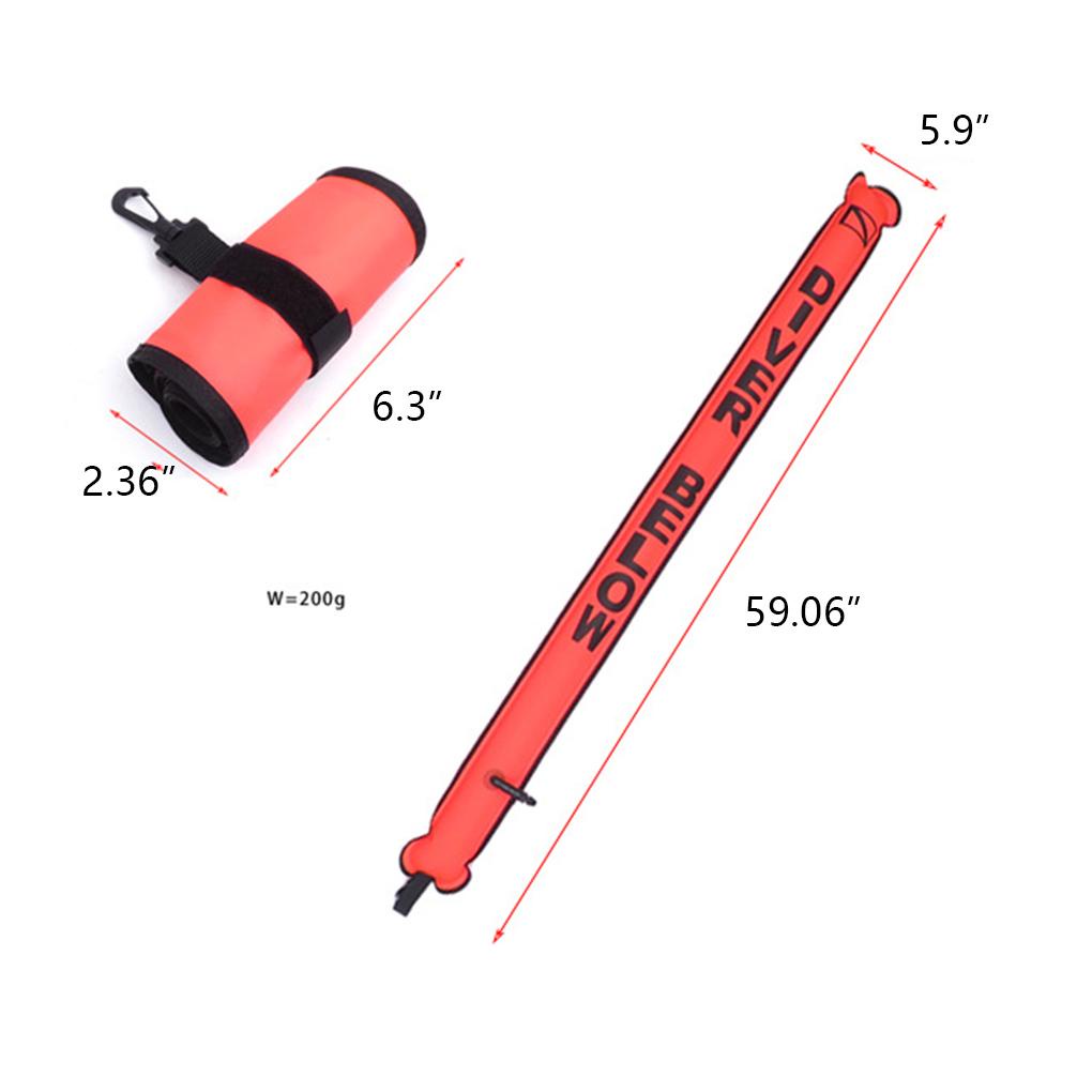 Smb Phao Nổi Đánh Dấu Bề Mặt Miệng Bơm Hơi Xúc Xích Có Móc Xích