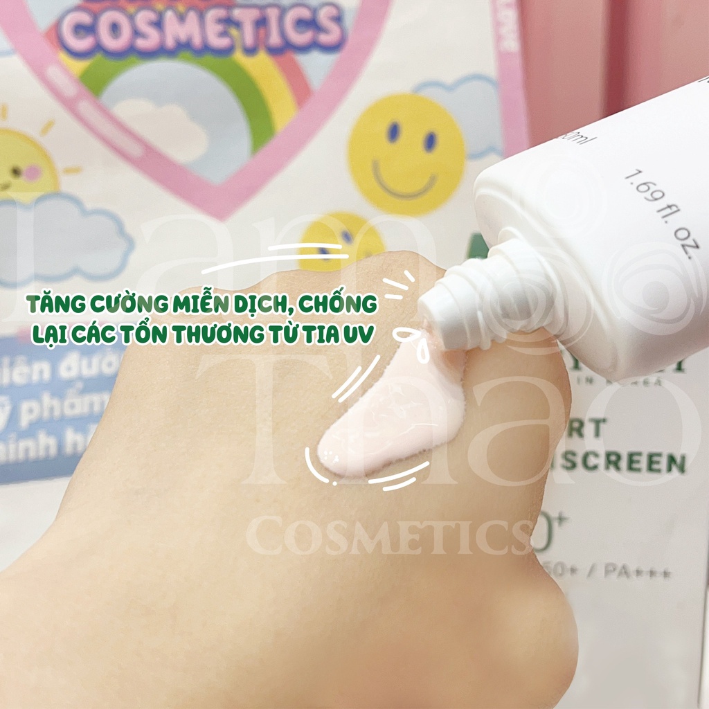 Kem Chống Nắng Nâng Tone Caryophy Smart Sunscreen SPF50+ PA+++