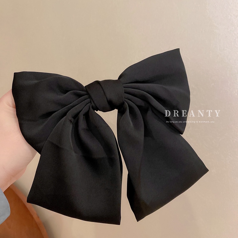 Kẹp Tóc Nơ Vải Thiết Kế Độc Đáo Thời Trang