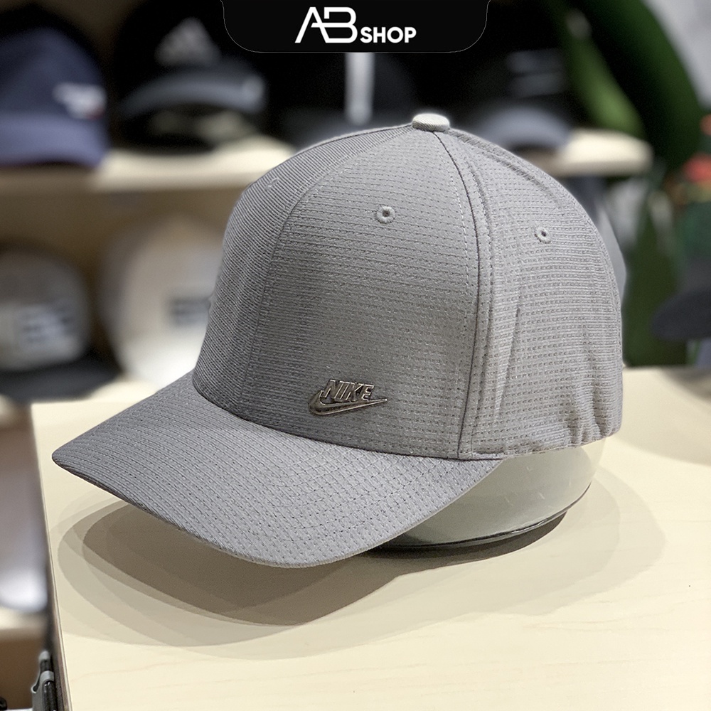 Mũ Nón Lưỡi Trai Nike Logo Inox Bít Đuôi