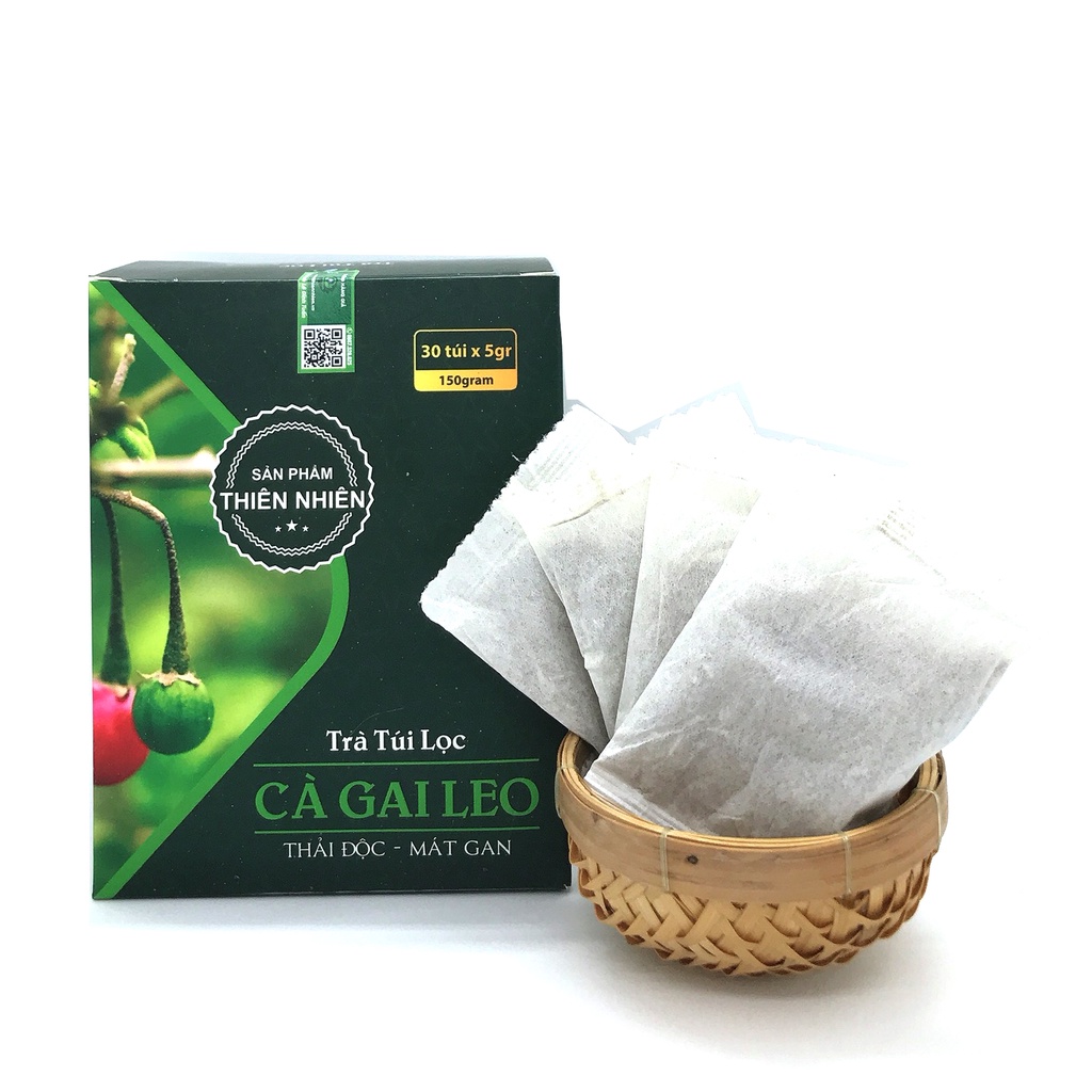Set quà Bột ngâm chân, trà cà gai leo túi lọc, trà hoa cúc Siêu thị thiên nhiên - Hộp quà biếu tặng số 23 Mộc Sắc