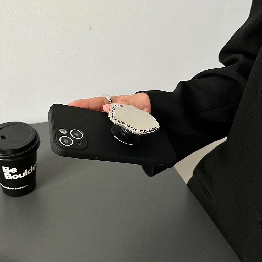 Ốp Điện Thoại TPU Mềm Chống Va Đập Có Giá Đỡ Cho IPhone 14 Pro Max 11 7Plus 13 12 11 Pro Max X XS Max