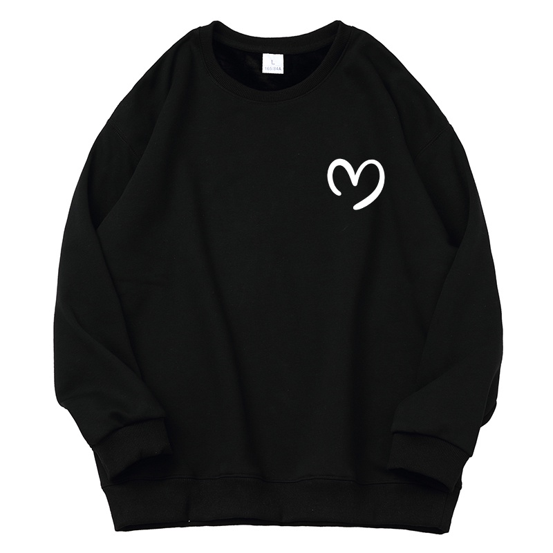 NRVP Áo nỉ thể thao tay dài dáng rộng in hình thỏ năm 2023 phong cách Trung Hàn dành cho nữ