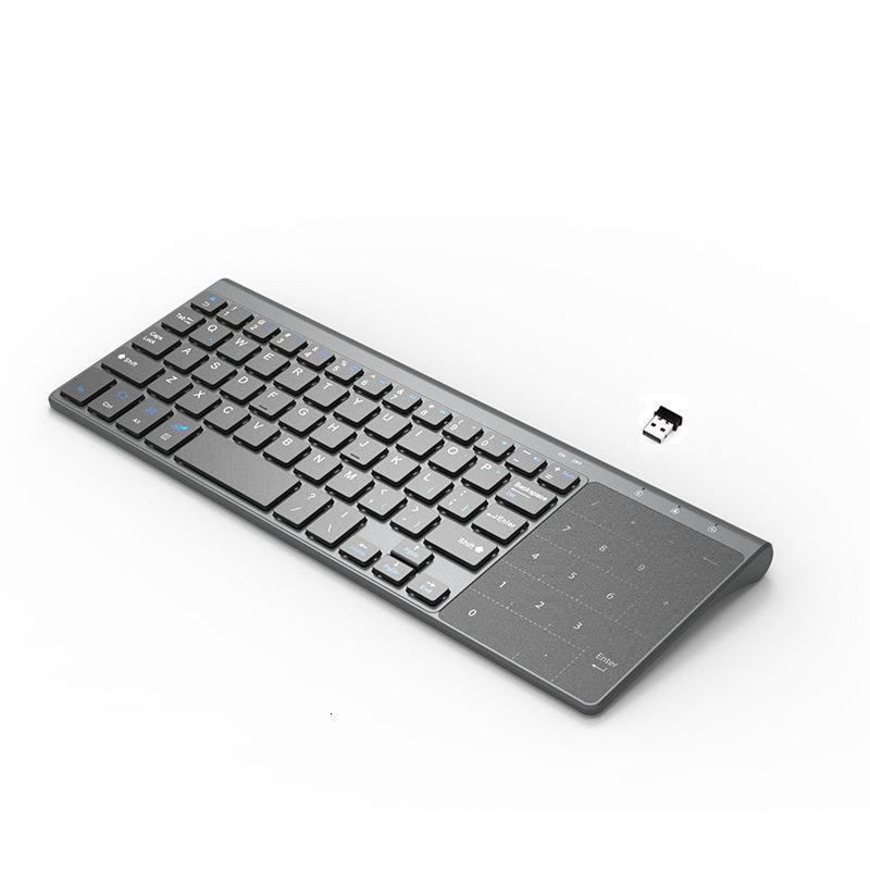 Bàn Phím Số Không Dây 2.4G Kèm Chuột Cảm Ứng Cho Android Windows Máy Tính TV Box