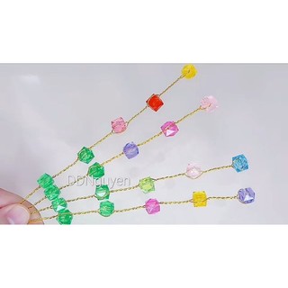 Kẽm xi làm hoa voan, hoa pha lê, hạt cườm...