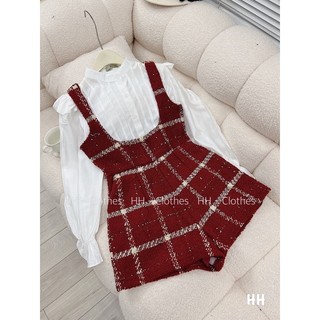Set jum dạ đỏ siêu hot[ Hàng sẵn ]