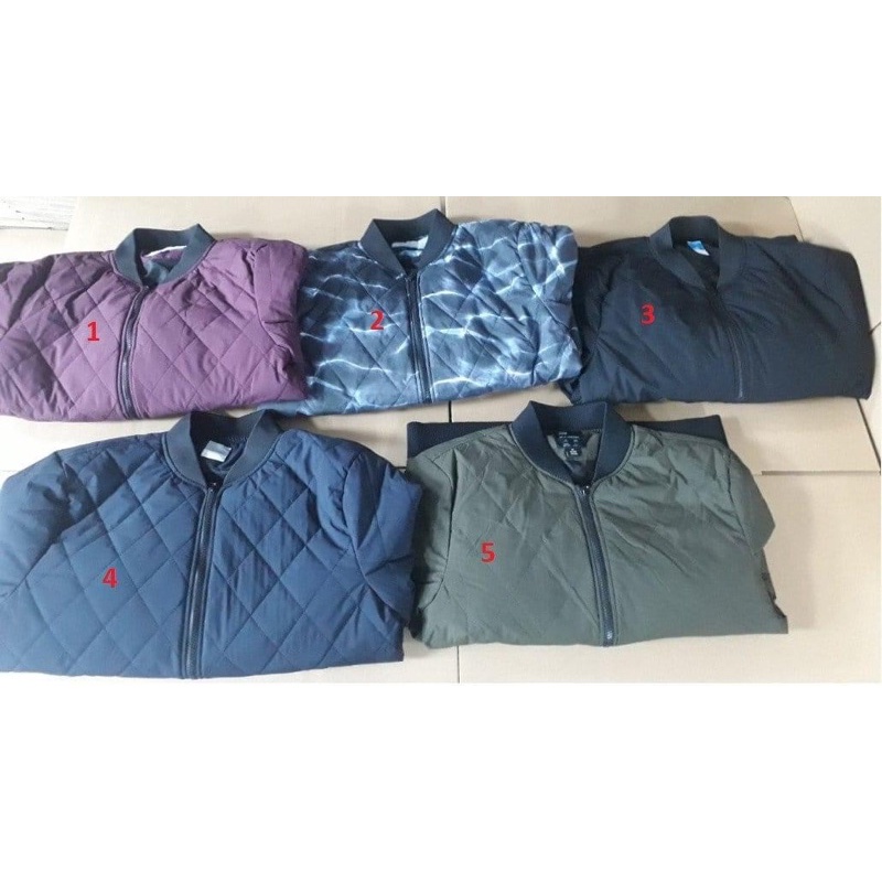 Áo bomber trần bông