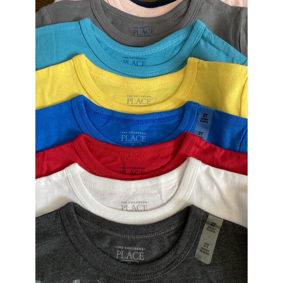 Áo thun bé trai PL.ACE ngắn tay, in hình size  - Link 1