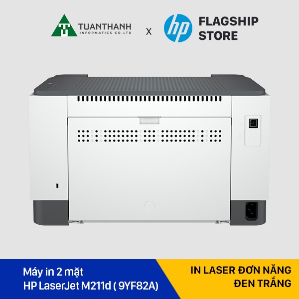 Máy in HP Laser 2 mặt trắng đen HP LaserJet M 211d 9YF82A, đảo mặt tự động - Chính hãng