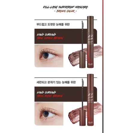 Mascara Clio Kill Lash Superproof