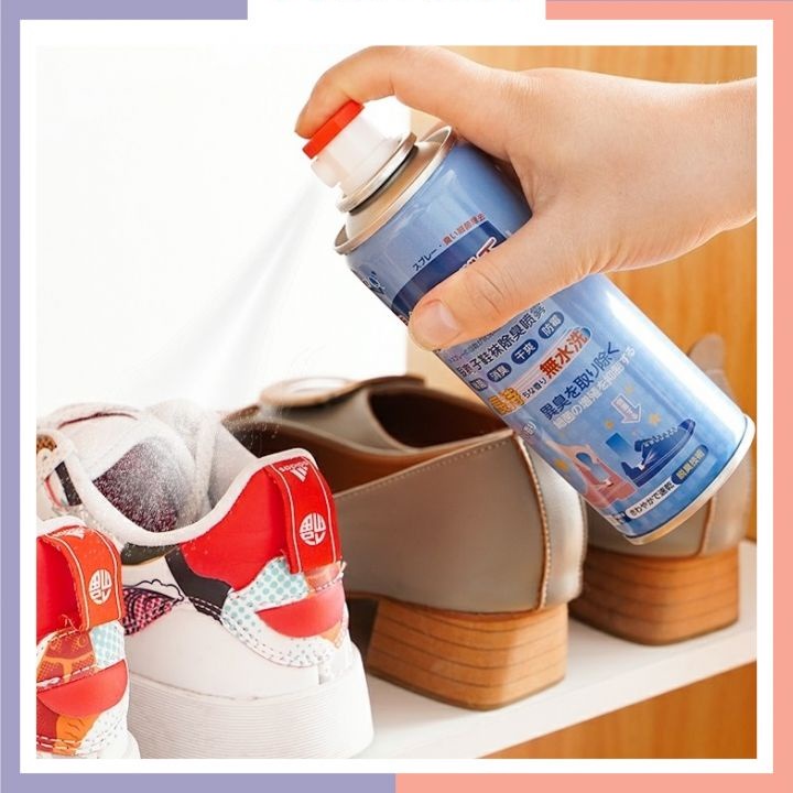 Xịt giày khử mùi hôi chân Nano Bạc thơm mát cả ngày, bình xịt khử mùi hôi giày diệt khuẩn hiệu quả 260ml