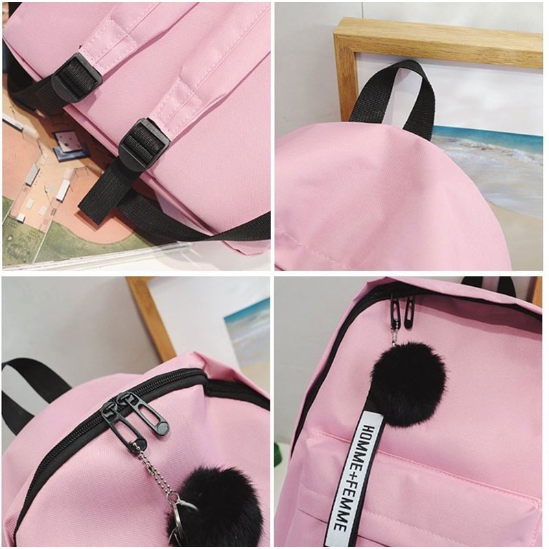 Ba Lô Vải Thời Trang Hàn Quốc Mới