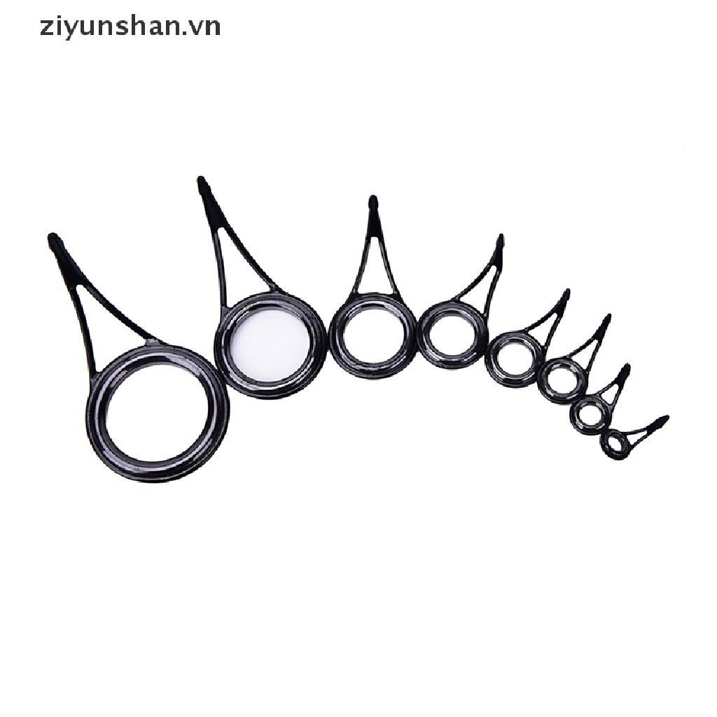 Set 8 Vòng Đệm Cần Câu Cá 8 Kích Cỡ Chuyên Dụng