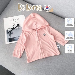 Áo khoác ngoài chống nắng chất Cotton siêu đẹp cho bé trai/bé gái từ 6-28KG (BE KOREA)