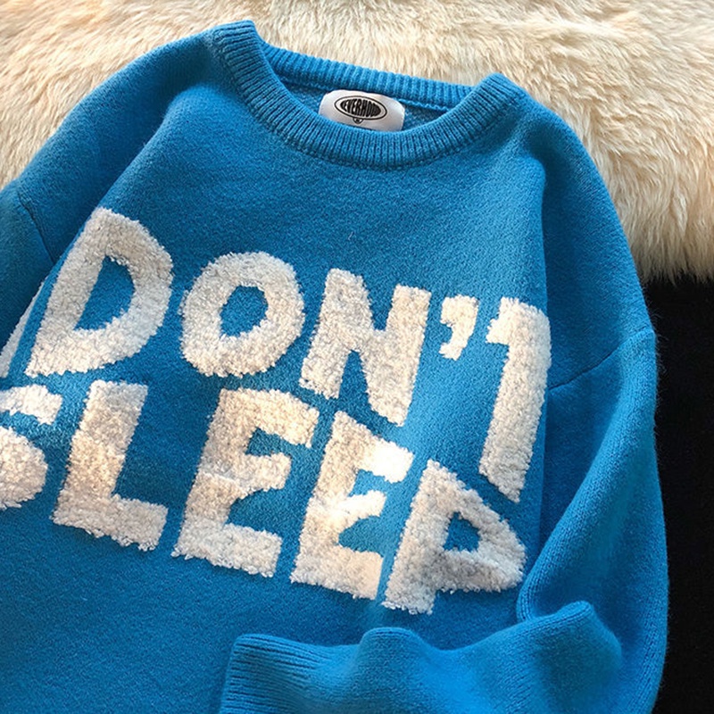 IELGY  IELGY Áo sweater Dáng Rộng Phong Cách Thời Trang retro Nhật Bản Dành Cho Nữ