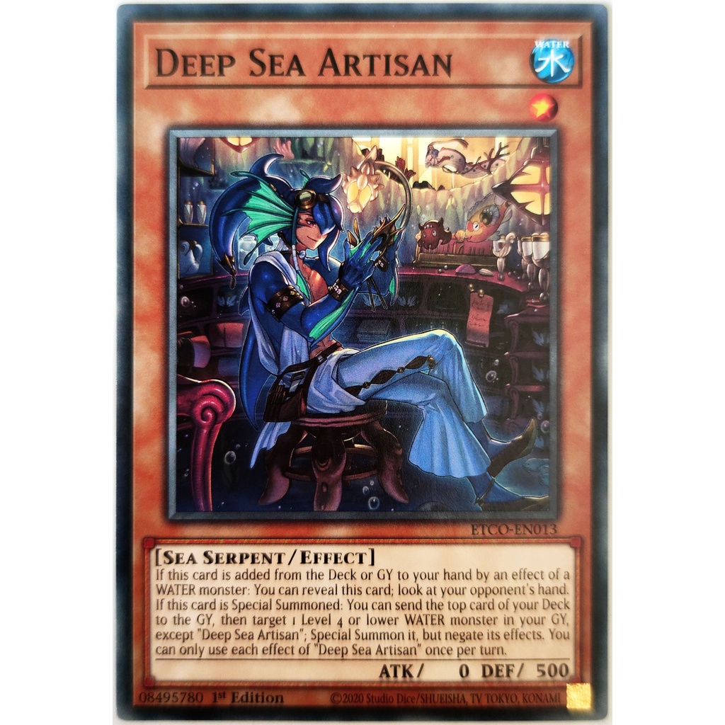 [Thẻ Yugioh] Deep Sea Artisan |EN| Common