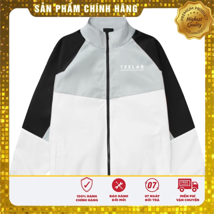 Áo Khoác Gió Unisex giới tính Teelab 2022 Sporty Jacket AK048