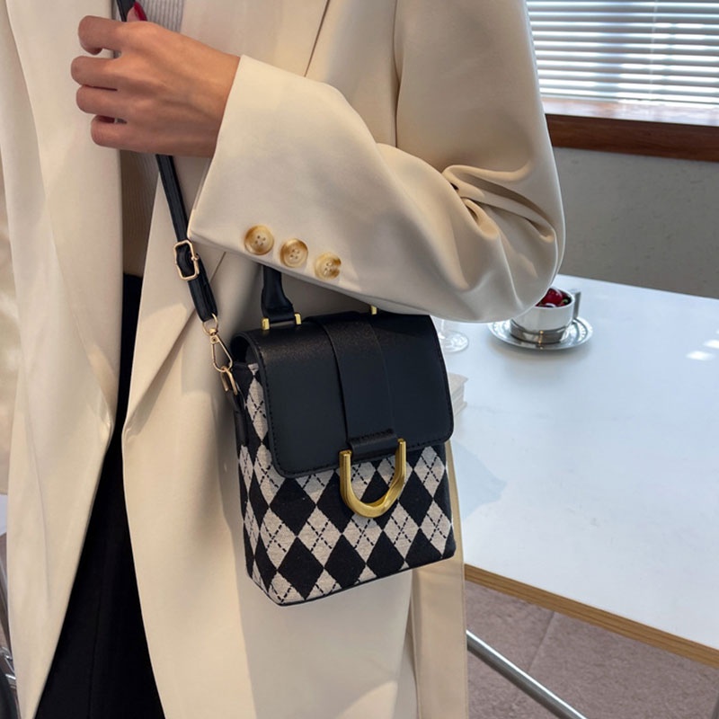 MISCHA Túi Đeo Chéo Vai Bằng Da PU Để Điện Thoại Thời Trang Sành Điệu Cho Nữ