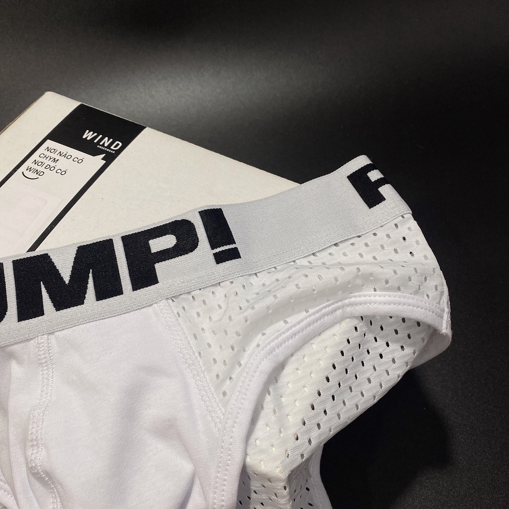 Quần lót nam tam giác cao cấp chất cotton siêu thấm hút mồ hôi WIND PUMP TG