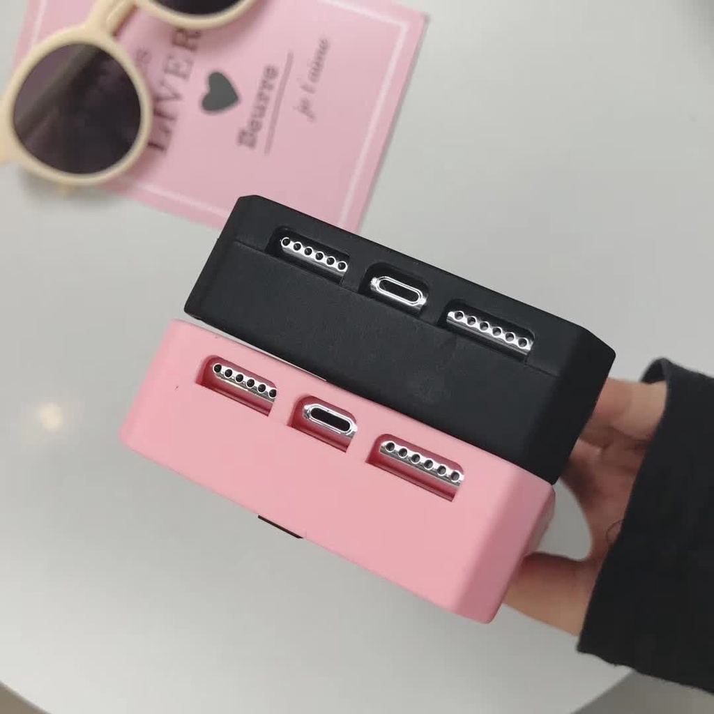 Ốp Điện Thoại Silicon Mềm Chống Sốc Họa Tiết 3D Phong Cách Retro Cho iPhone 14 / 13 / 12 / 11 / X / 8 / 7P