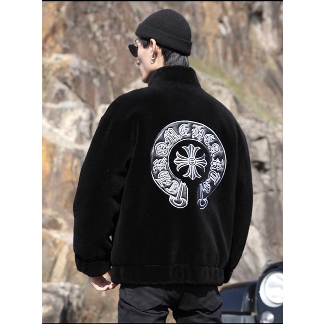 Áo Khoác Lông, Áo Lông Chorme Heart Unisex Cho Nam Nữ