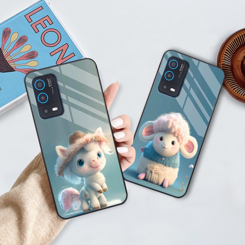 Ốp lưng cho OPPO A54 / A55 in hình 12 con giáp Hot trend siêu dễ thương