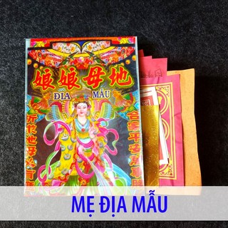 Giấy cúng mẹ diêu trì địa mẫu