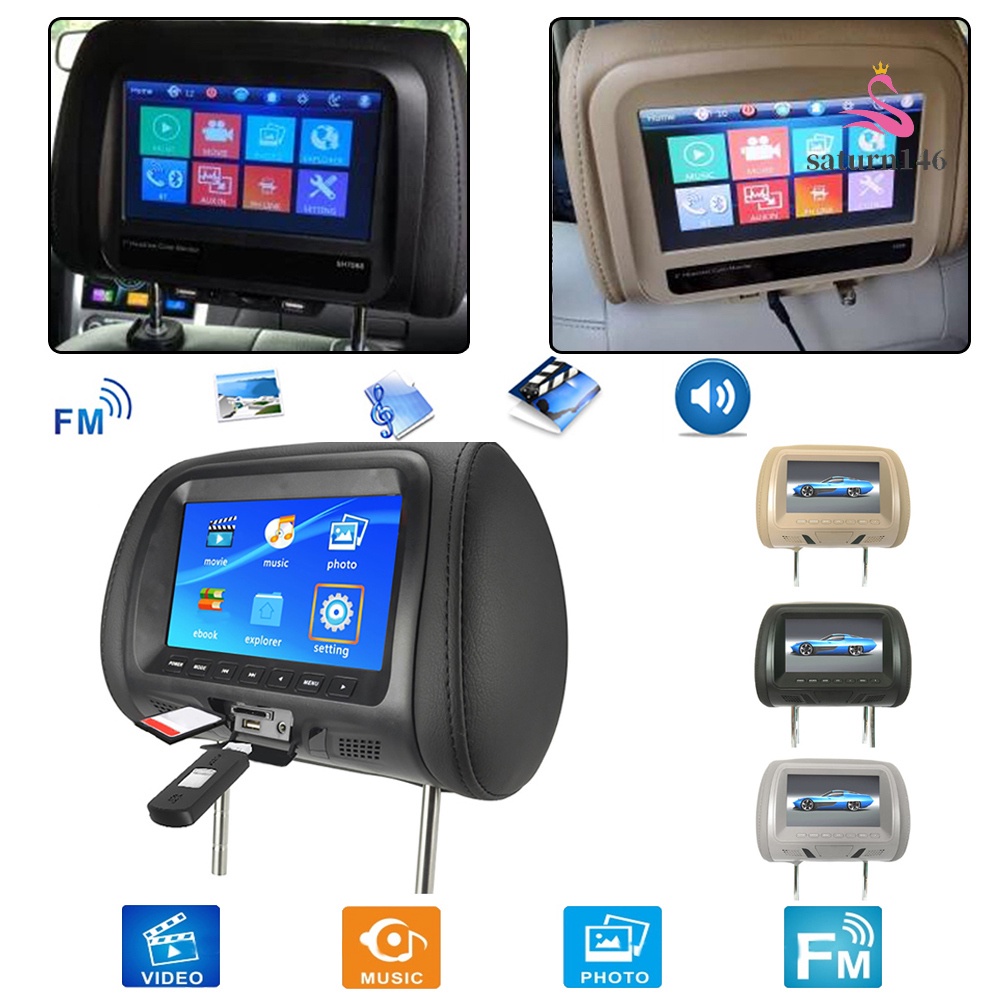 Màn Hình Inch Đa Tiện Gắn Sau Xe Hơi