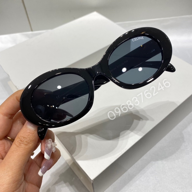 Kính Mát Nam Nữ Dáng Mắt Tròn Hot Trend 2 Màu Đen Trắng,Thiết Kế Trẻ Trung,Kiểu Dáng Châu Âu,Phù Hợp Mọi Khuôn Mặt