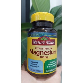 💥💥💥 Viên bổ sung Magiê Nature Made Magnesium 400mg 60v
