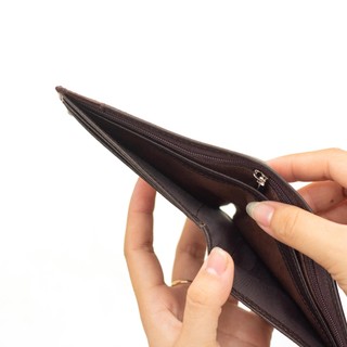 Ví da bò MIN-11 (9.5cm x 11cm) | Anh Tho Leather