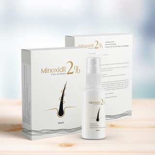 Chai xịt kích thích mọc tóc Minoxidil 2% (dành cho nữ)