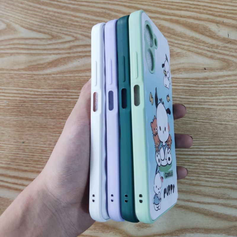 Ốp lưng Oppo Realme C33 dẻo viền lưng in hình kute dễ thương