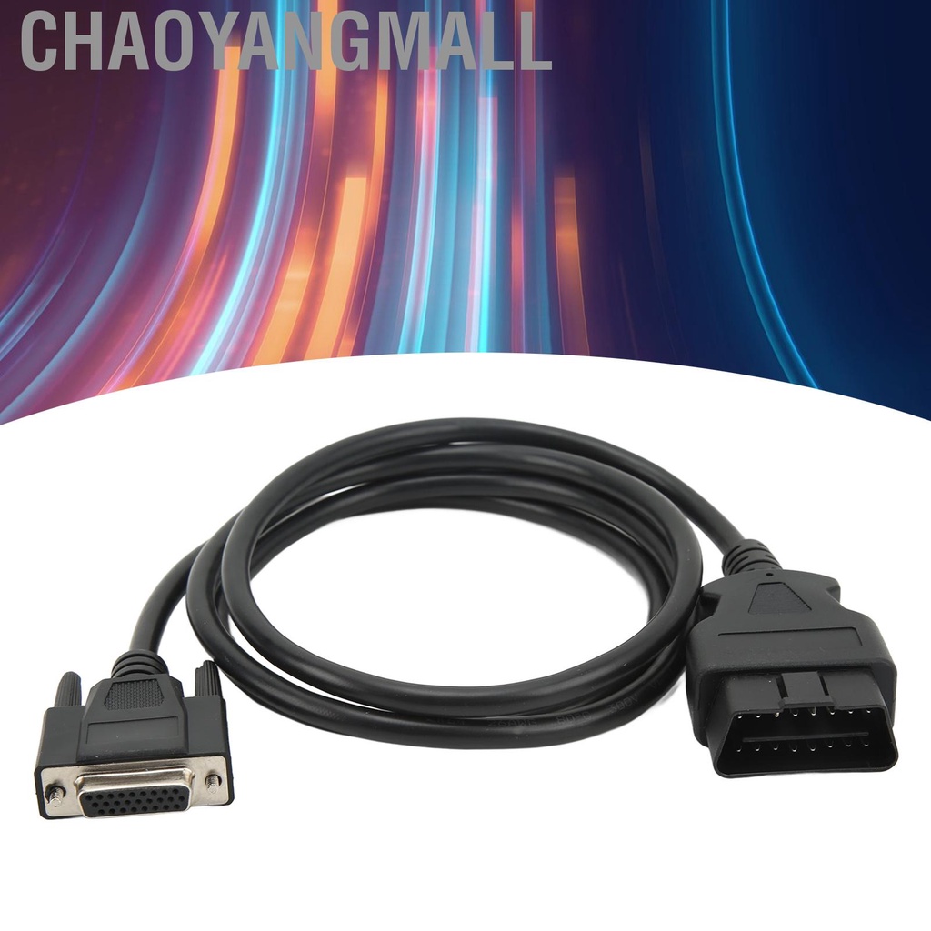 Chaoyangmall Diagnostic Cable Accurate Flexible Interference Resistant Fit for 16Pin to 26 Pin Interface Car