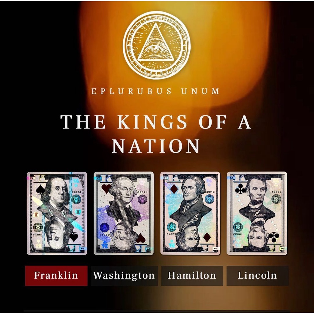 Bài tây Poker Kings Wild Project Legal Tender v2 Playing Cards