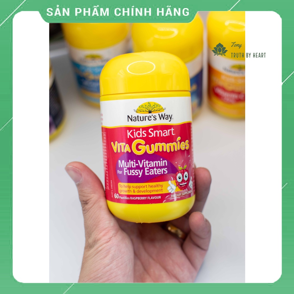 Kẹo dẻo multi vitamin for Fussy Eaters Nature way cho bé