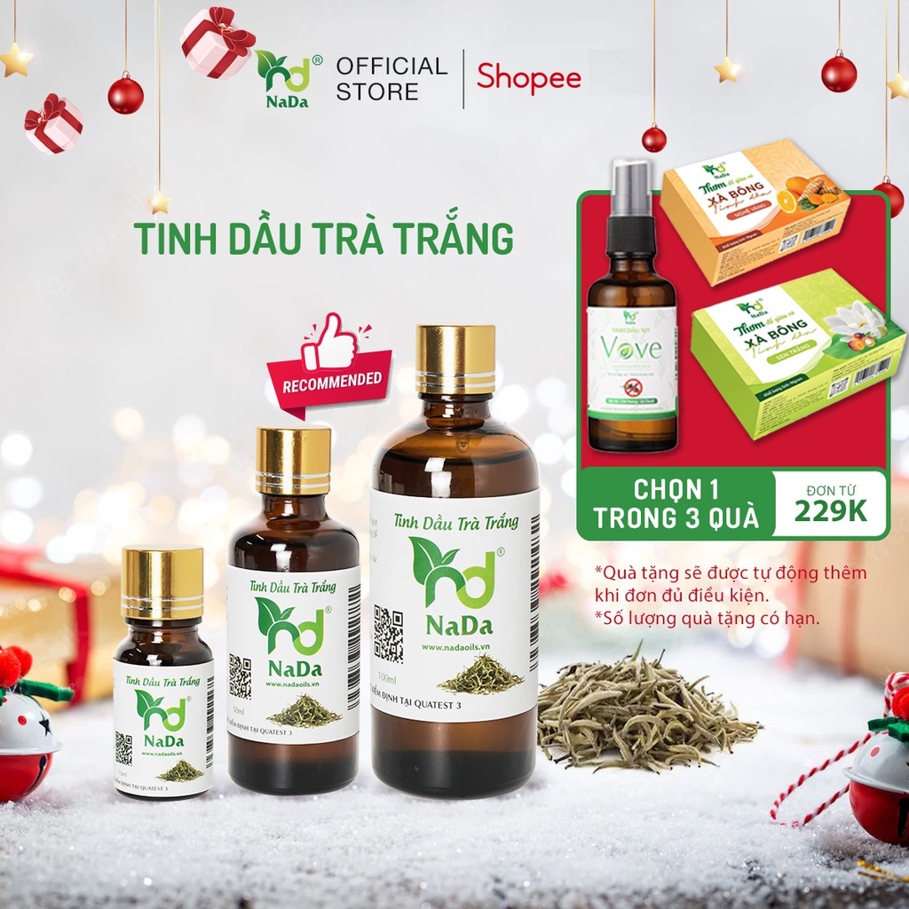 Tinh dầu Trà Trắng nguyên chất NaDa