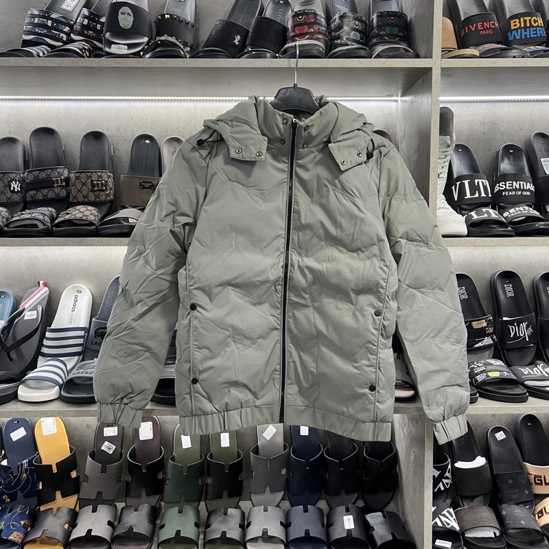 Áo khoác phao nam dập vân chống gió siêu ấm 3550, áo phao nam đơn giản giá rẻ học sinh