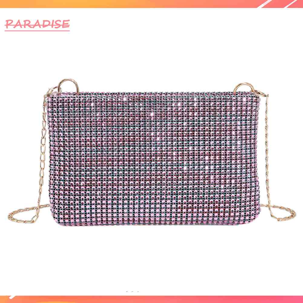 Mới Túi Đeo Chéo Đính Đá Lấp Lánh Thời Trang Cho Nữ