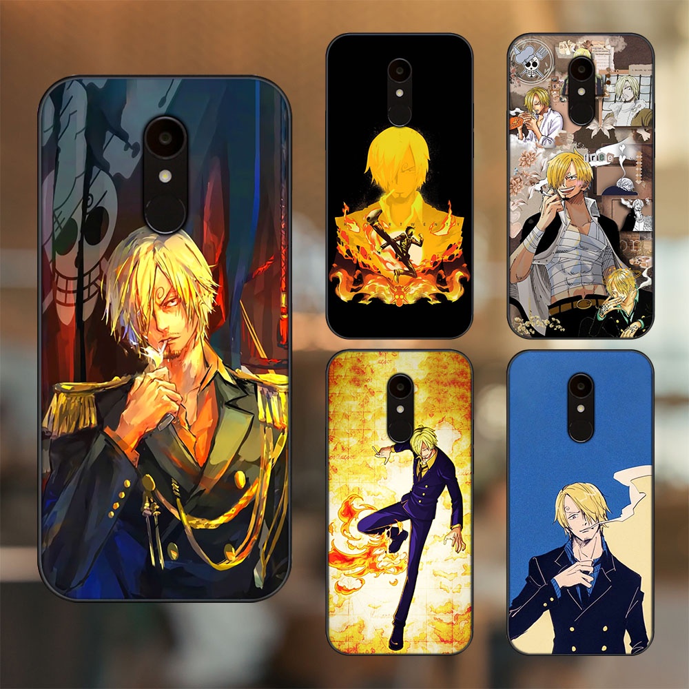 Ốp lưng Xiaomi Redmi 5 viền đen in hình Sanji One Piece Đảo Hải Tặc