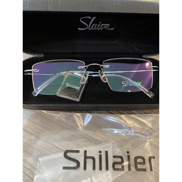 Gọng kính khoan Titanium nguyên chất chính hãng Shilaier