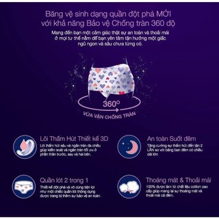 Băng vệ sinh cotex đêm quần