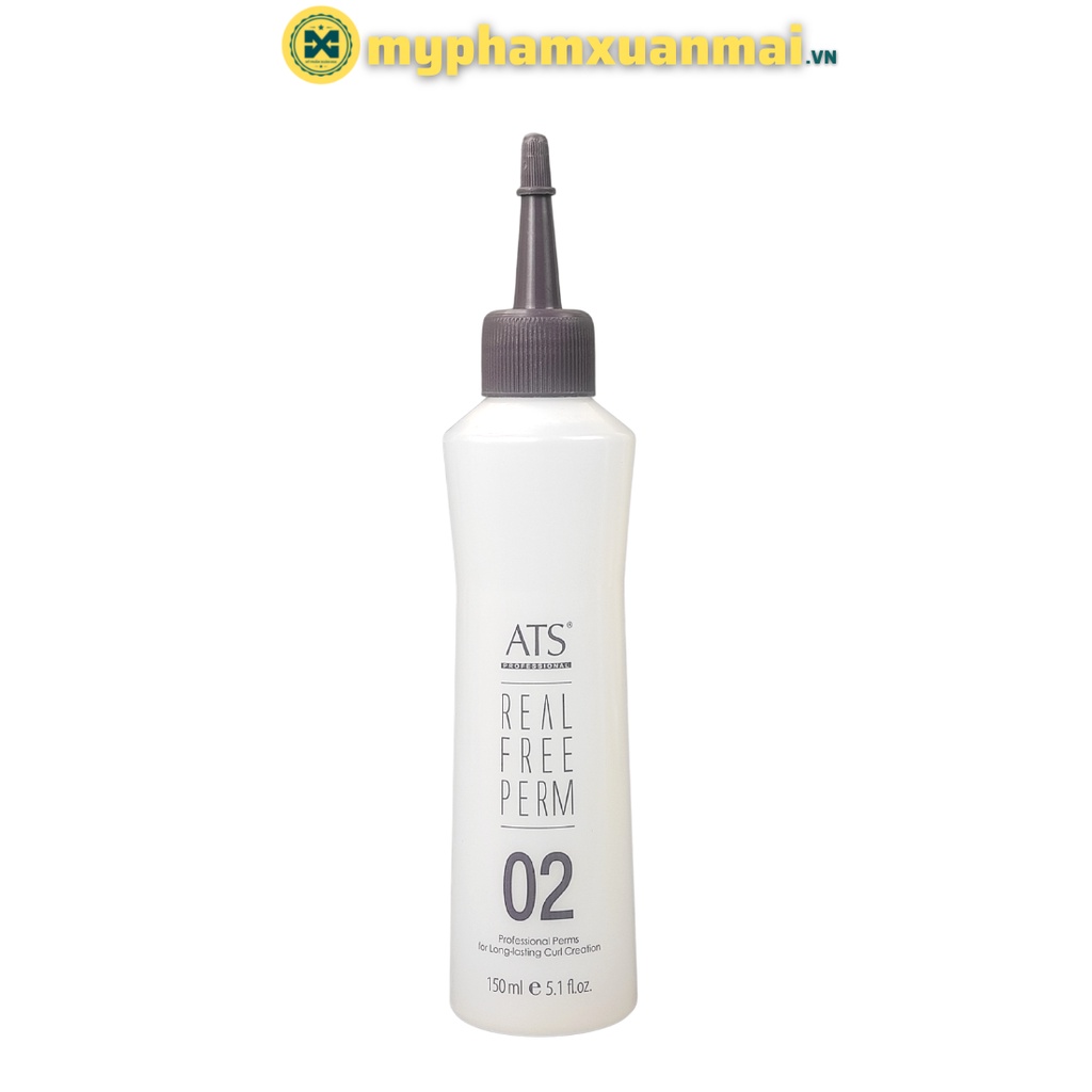 Thuốc Uốn Tóc Ats Xoăn Lạnh  Không mùi Real Free Perm 150ml