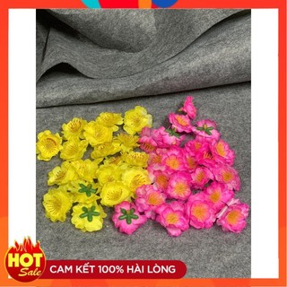 100g đầu bông hoa mai,hoa đào