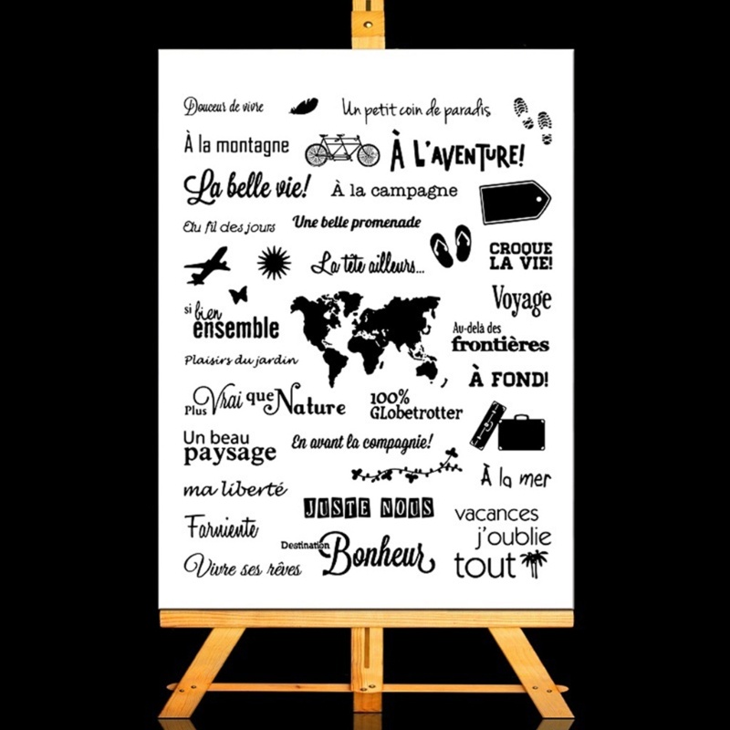 Con Dấu Silicone Trong Suốt Dùng Để Trang Trí DIY