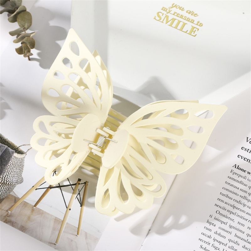 Kẹp Tóc Lớn Hình Bướm Dễ Thương Phong Cách Hàn Quốc Cho Nữ