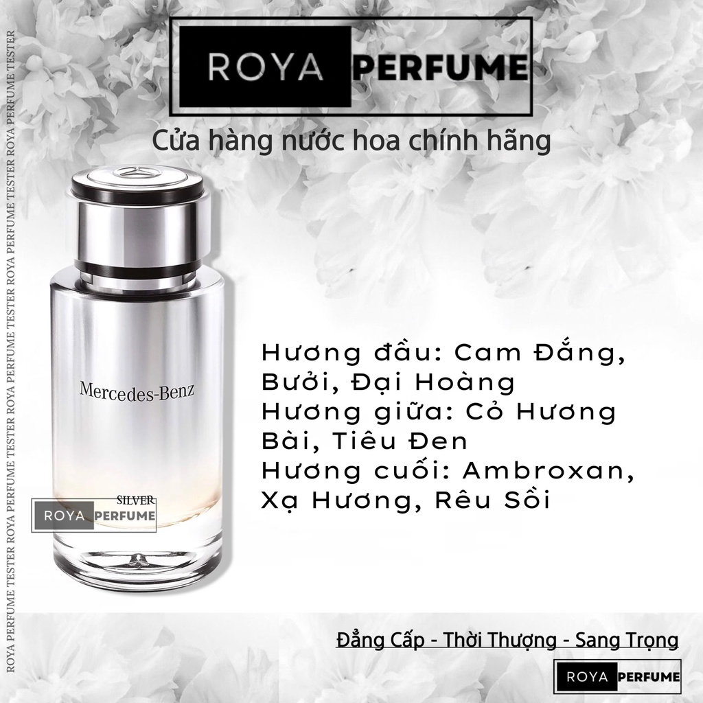 -𝑹𝑶𝑱𝑨- Nước hoa Mercedes-Benz Silver -𝑹𝑶𝑱𝑨-
