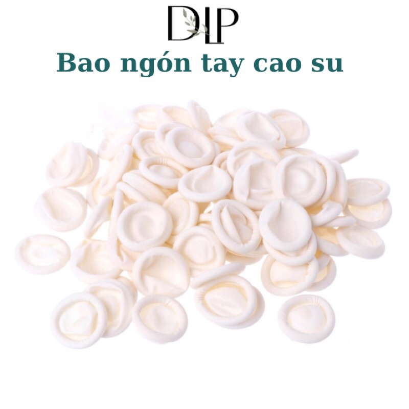 Bao ngón tay cao su (100 ngón)